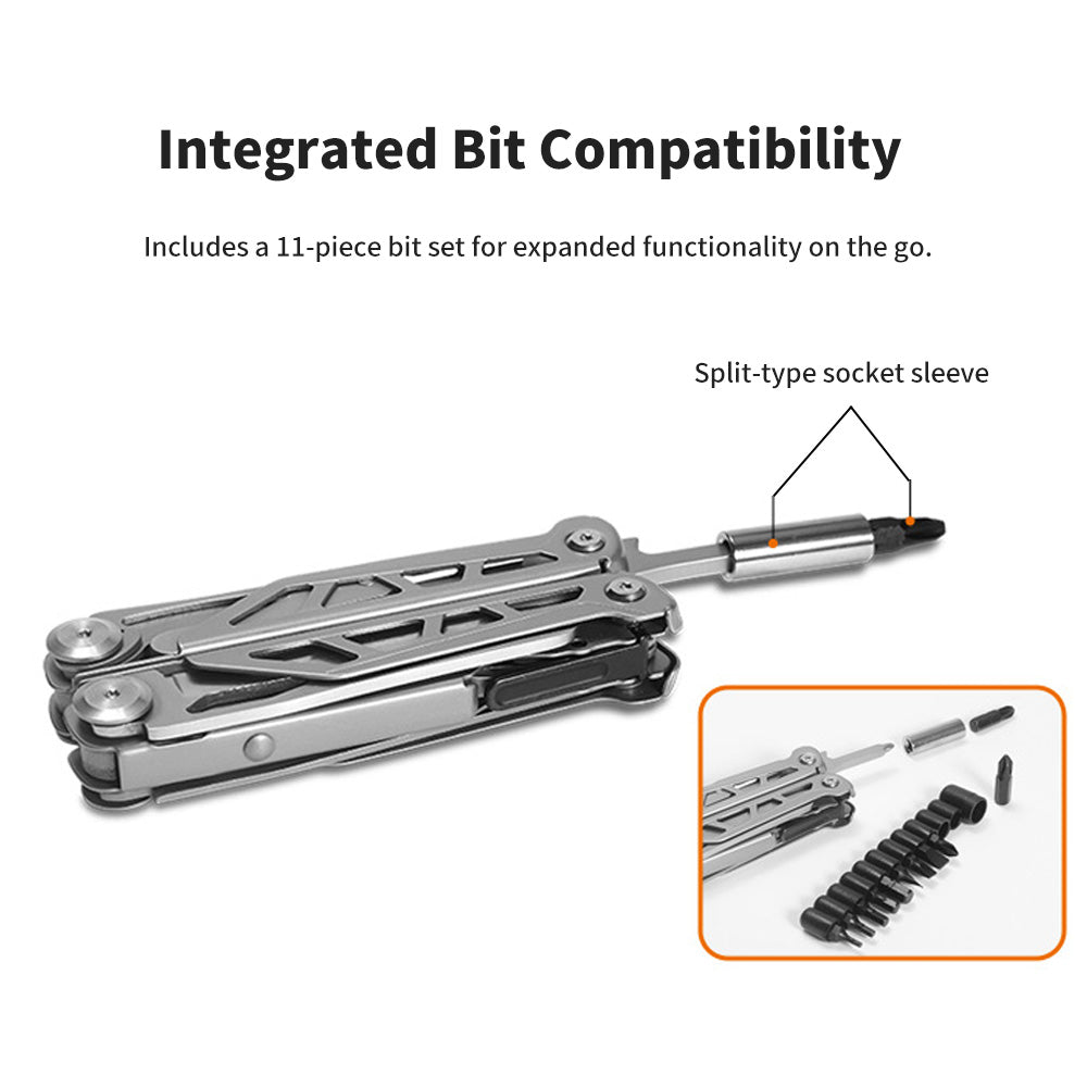 17 in 1 Multi-tool Pliers and Screwdriver Set Hand Tools