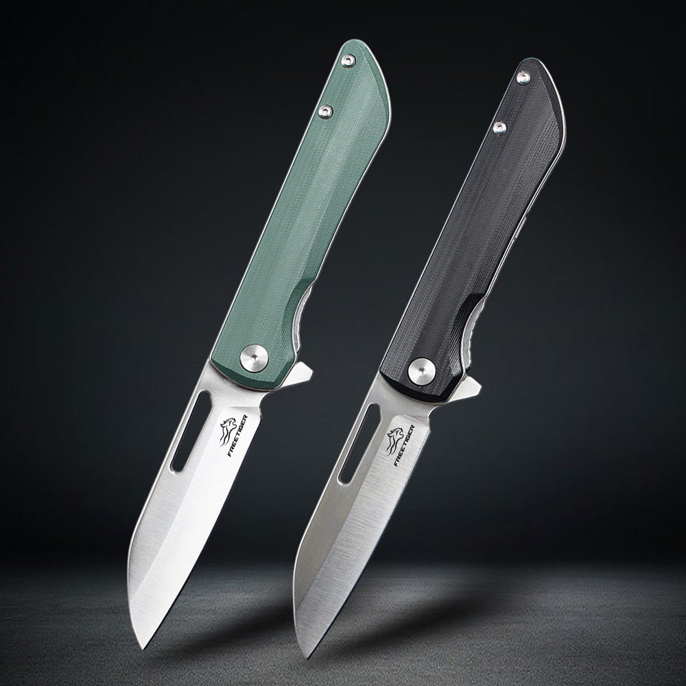 FREETIGER FT933 Folding Knife G10 Handle D2 Blade Liner Lock Pocket Knife