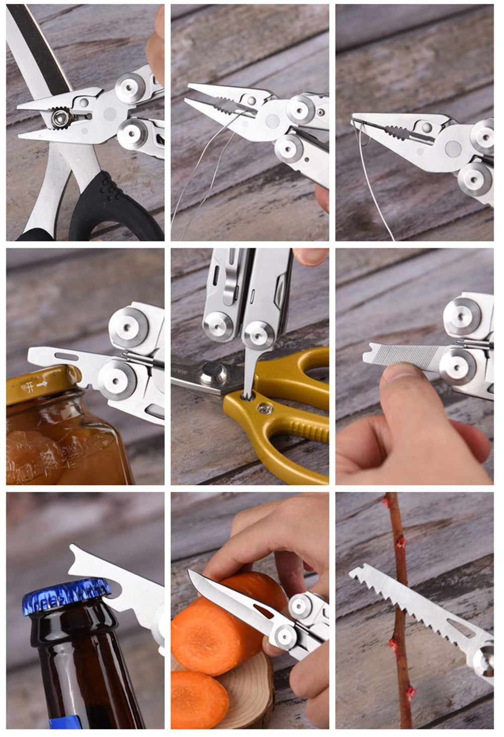 15 in 1 Multi-purpose Tool Pliers Multi-tools