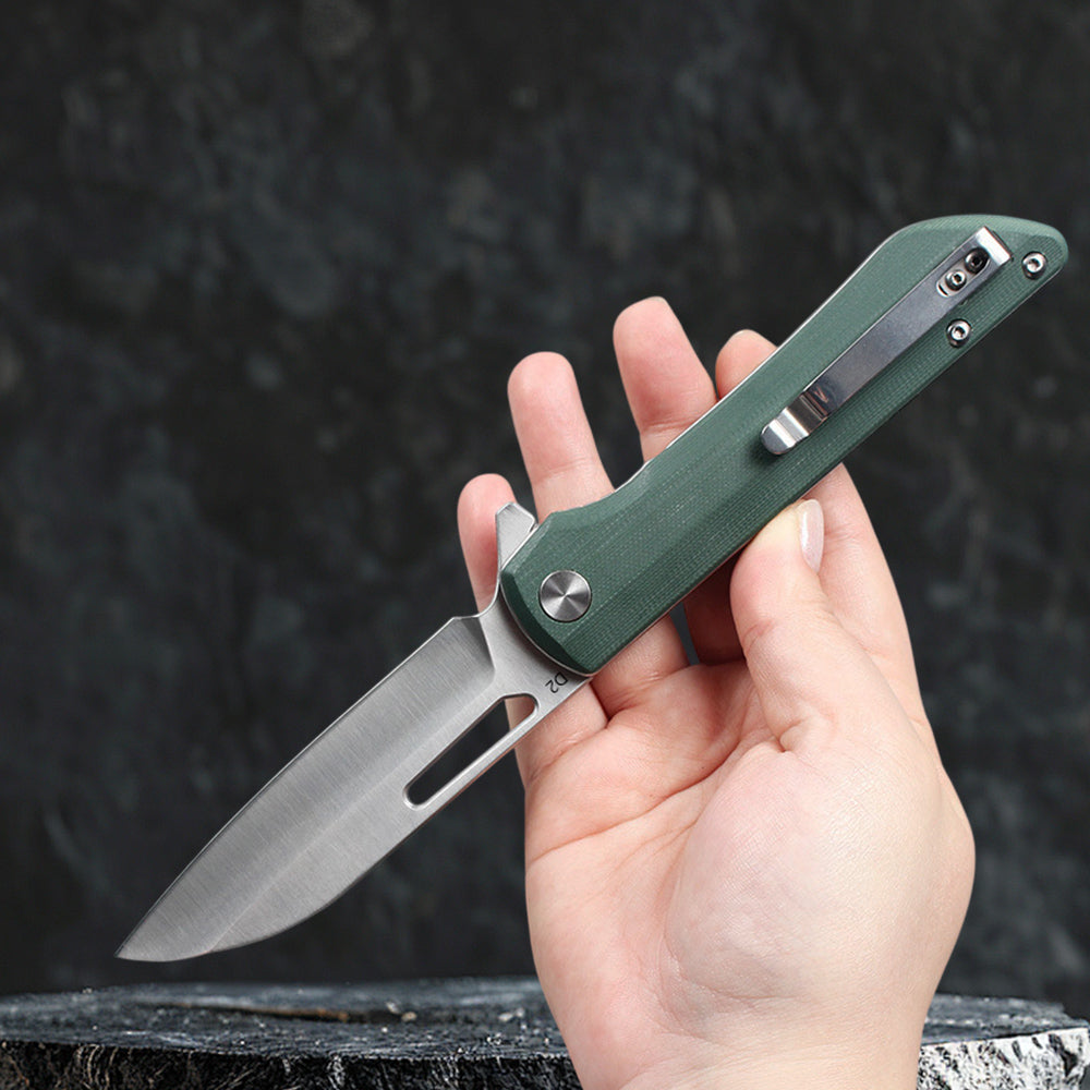 FREETIGER FT933 Folding Knife G10 Handle D2 Blade Liner Lock Pocket Knife
