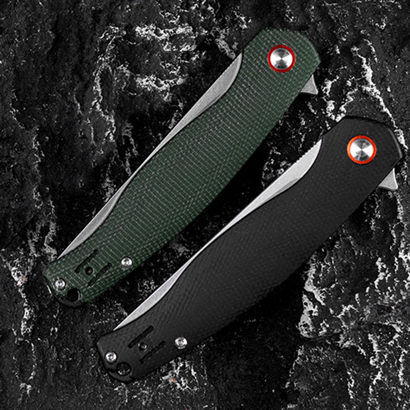 D2 Steel Folding Knife - EDC Pocket Knife, for Hunting & Camping FT941