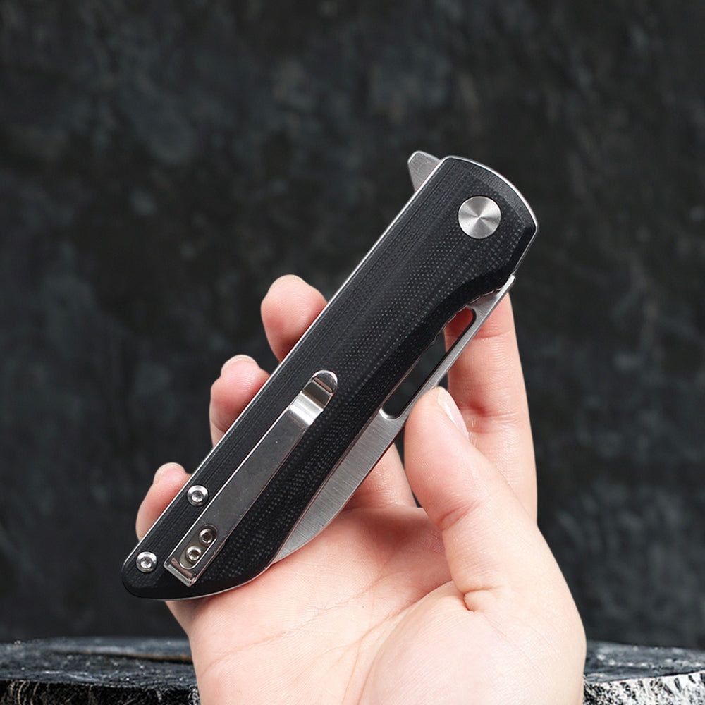 FREETIGER FT933 Folding Knife G10 Handle D2 Blade Liner Lock Pocket Knife
