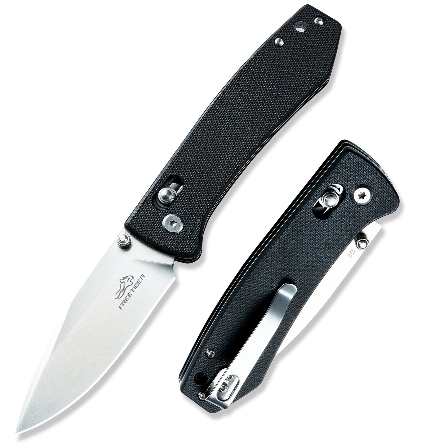 FREETIGER FT2103 D2 Blade G10 Handle Axis Lock Pocket Knife