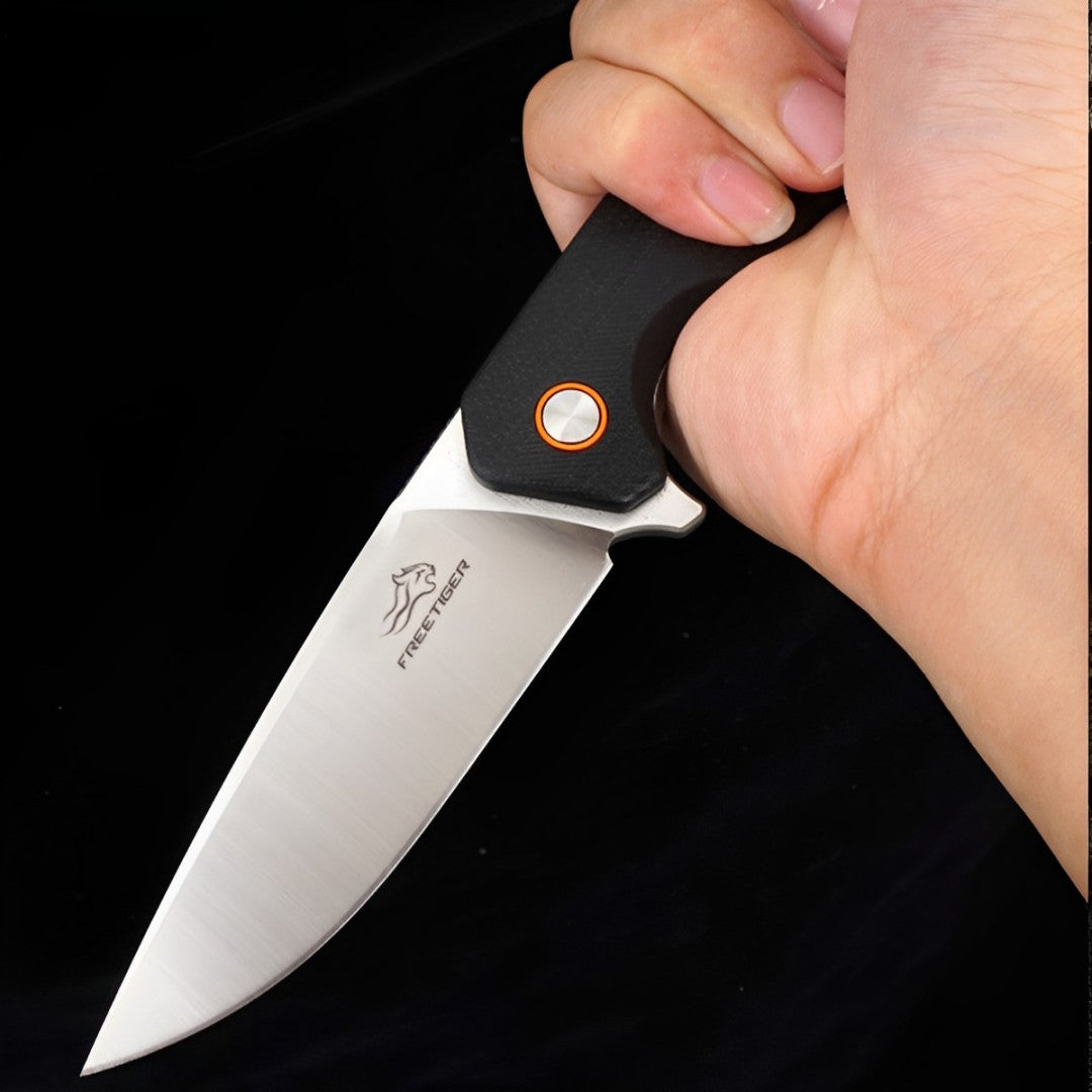 FREETIGER D2 Blade G10 Handle Liner Lock Pocket Folding Knife FT916