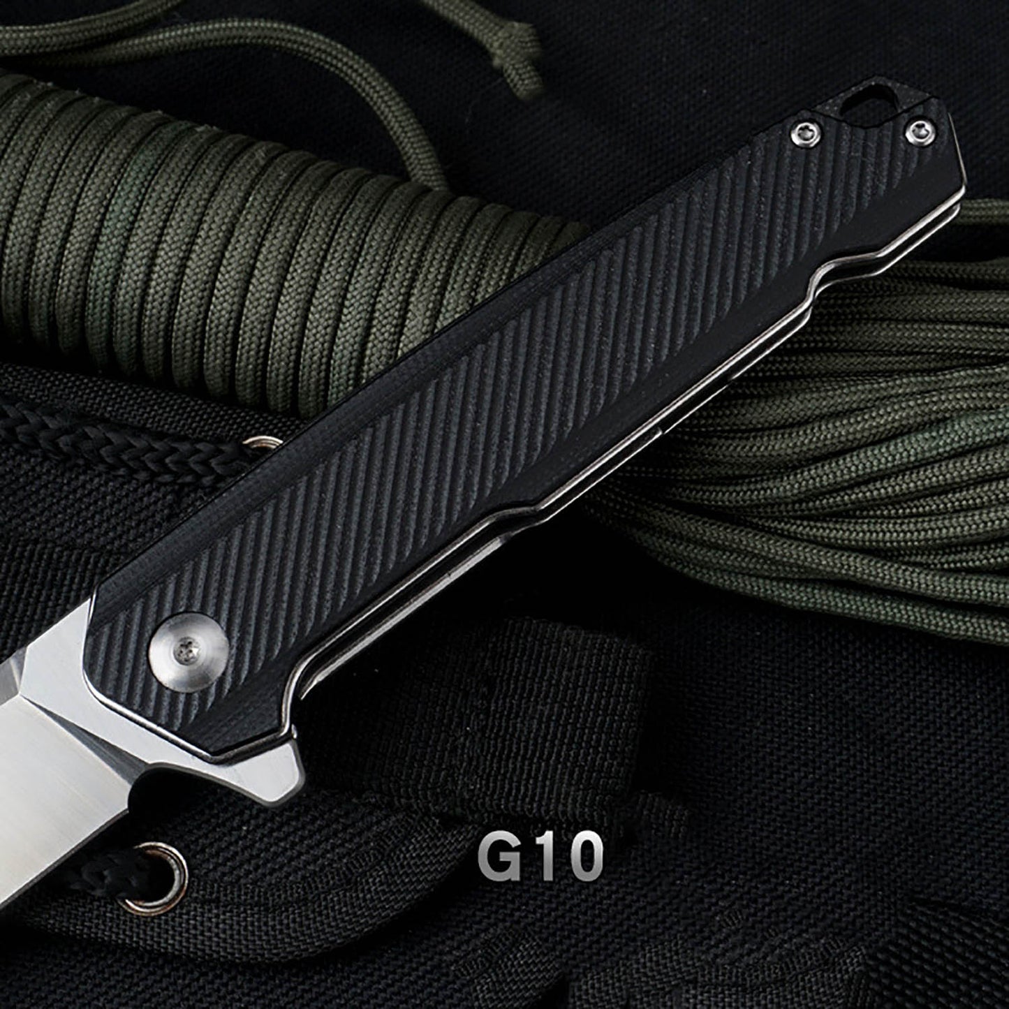 FREETIGER D2 Blade G10 Handle Liner Lock Pocket Knife EDC Knives FT915