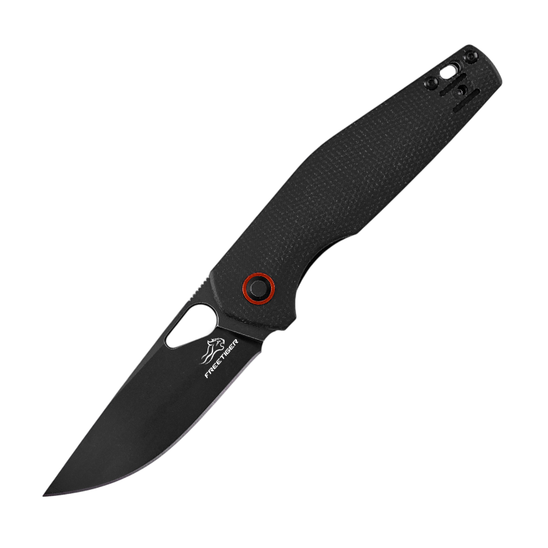FREETIGER Compact Folding Knife - D2 Steel Blade with Micarta Handle FT939