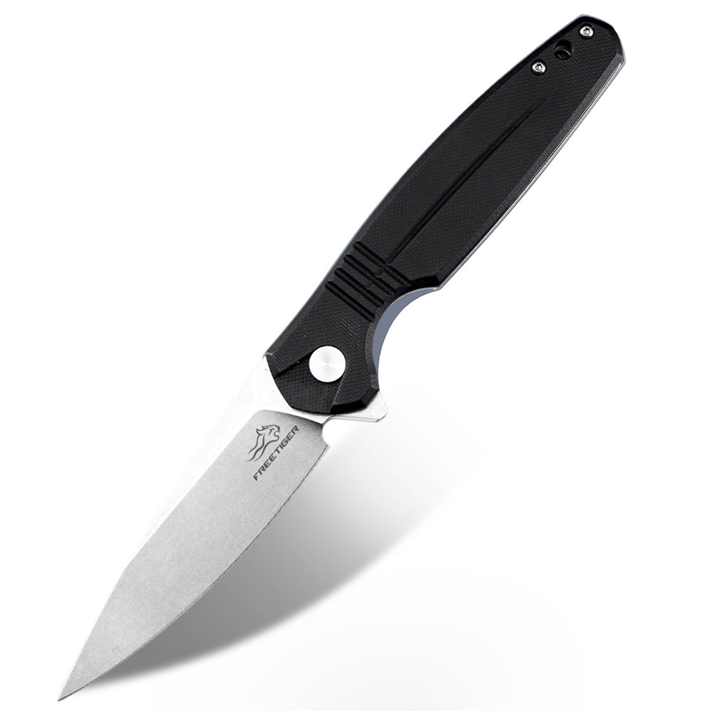 FREETIGER Pocket Knife with D2 Blade Micarta Handle FT934