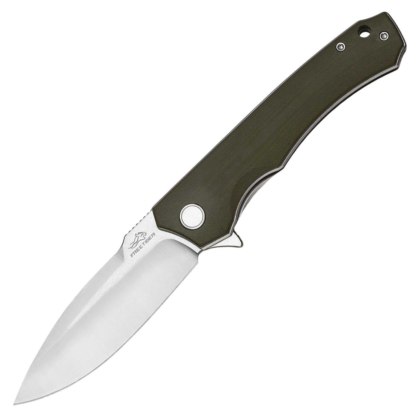 FREETIGER FT91 Folding Pocket Knife D2 Blade G10 Handle Liner Lock