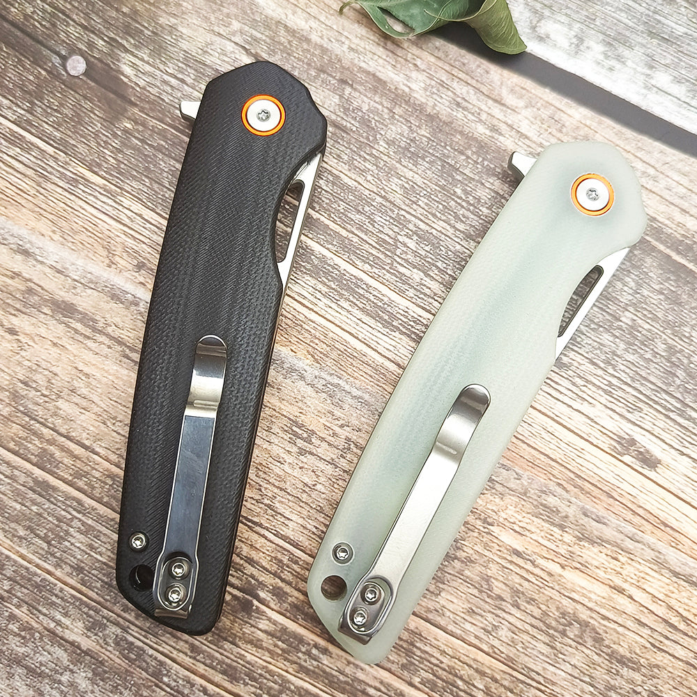 FFREETIGER D2 Blade G10 Handle Liner Lock Pocket Folding Knife FT917