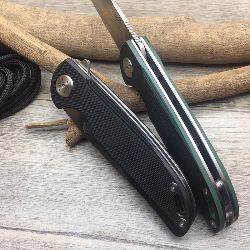 FREETIGER FT901 D2 Blade G10 Handle Liner Lock Folding Knife