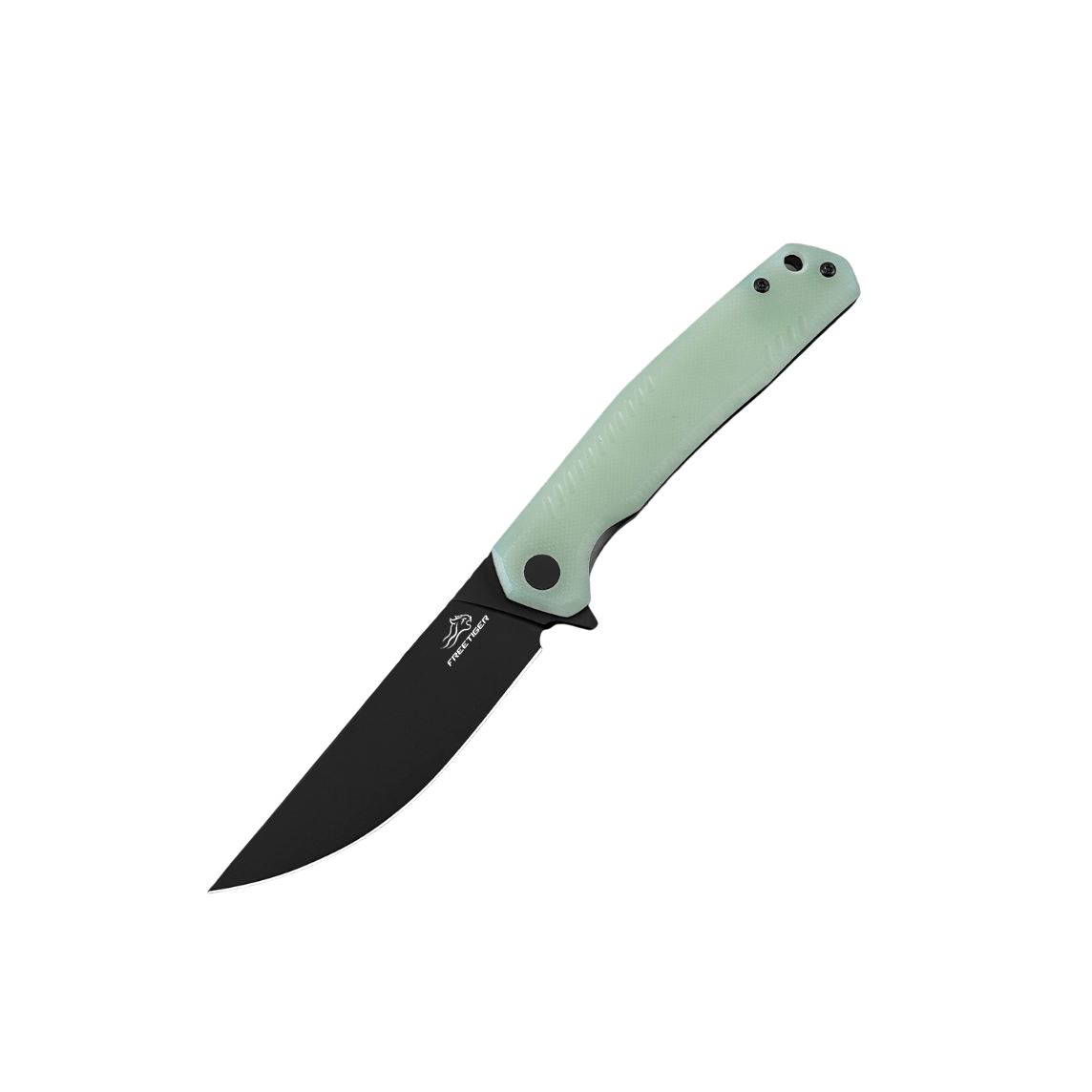 Folding Pocket Knife with 14C28N Steel Blade G10 Handle FT972