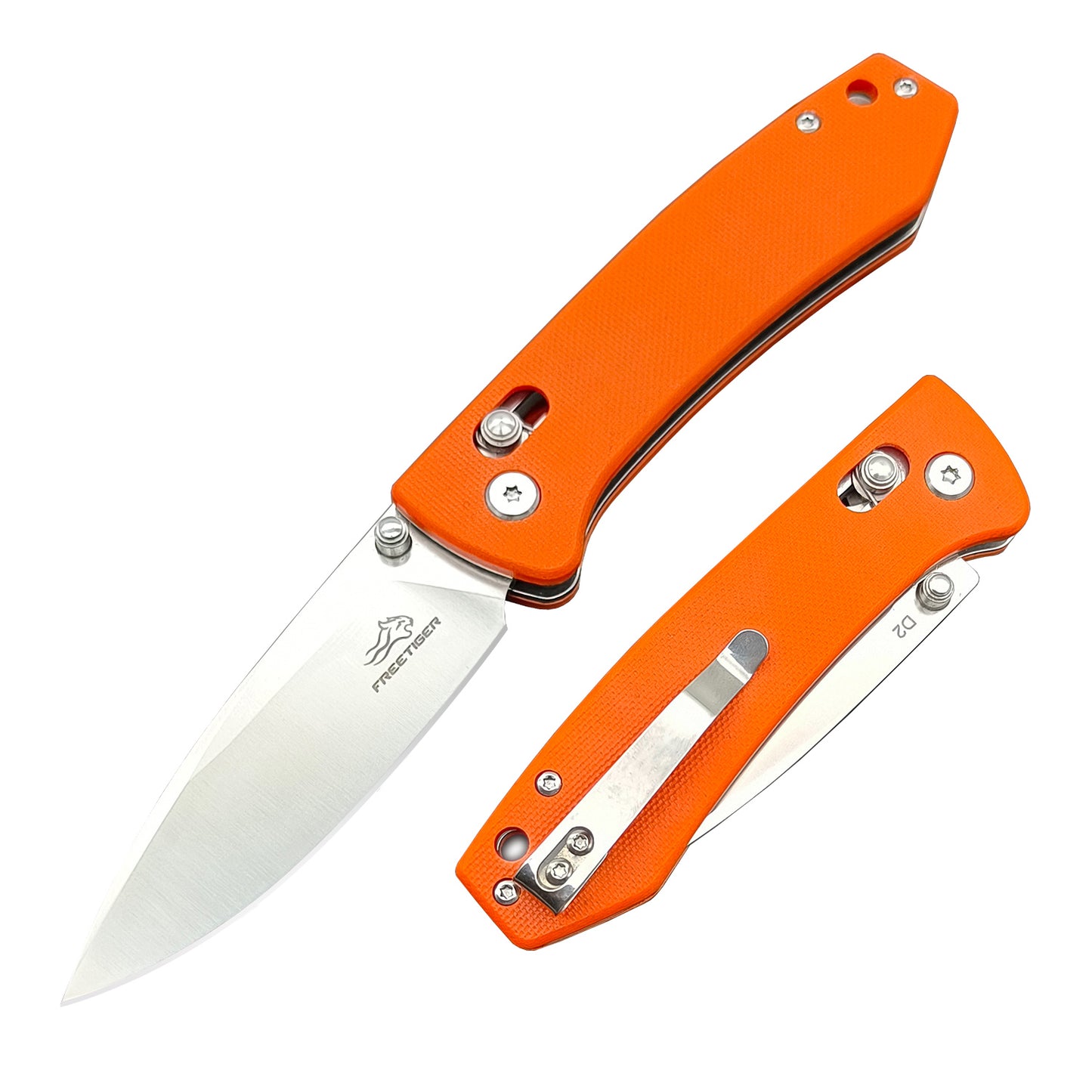 FREETIGER FT2103 D2 Blade G10 Handle Axis Lock Pocket Knife