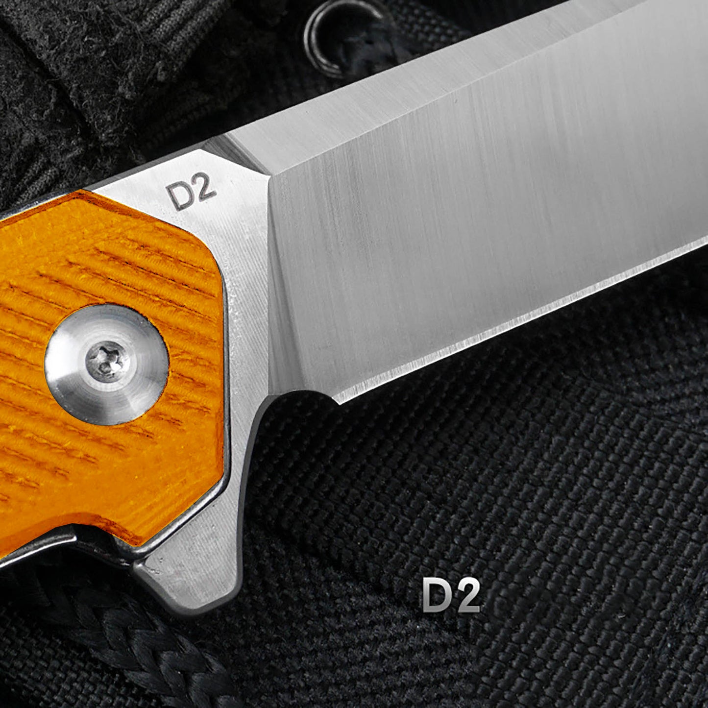 FREETIGER D2 Blade G10 Handle Liner Lock Pocket Knife EDC Knives FT915