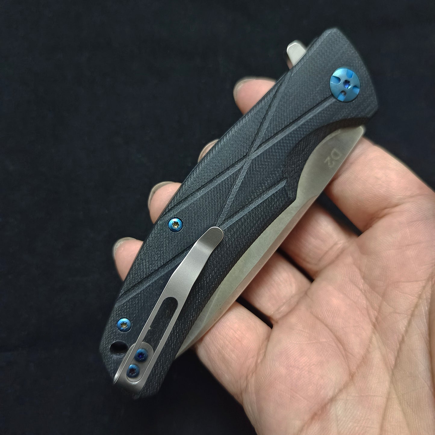 FreeTiger FT226 Folding Knife with D2 Blade G10 Handle