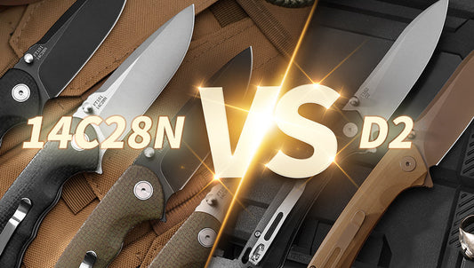 Sandvik 14C28N vs D2 Steel – Which Blade is Better for Your EDC?