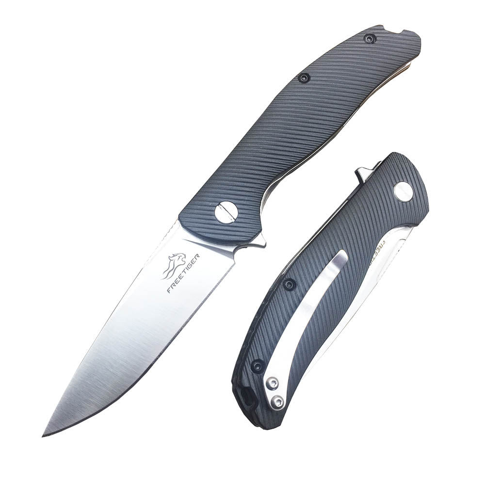 FREETIGER FT801 420 Stainless Steel Blade Liner Lock Folding Knife