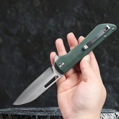 FREETIGER FT933 Folding Knife G10 Handle D2 Blade Liner Lock Pocket Knife