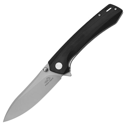 NEW! FT102 Folding Knife - D2 Blade G10 Handle - Ball Bearing - Liner Lock