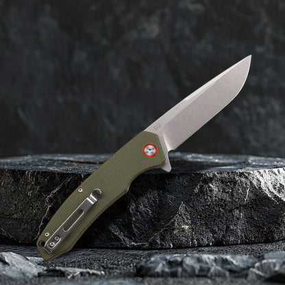 Compact EDC Knife with D2 Steel Blade FT936