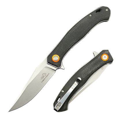 FREETIGER Pocket Folding with Clip D2 Blade Micarta Handle EDC Cool Gadgets Knives FT958