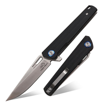 Small EDC Knife for Men | Compact 3.15" Sharp D2 Blade, Micarta Handle FT921