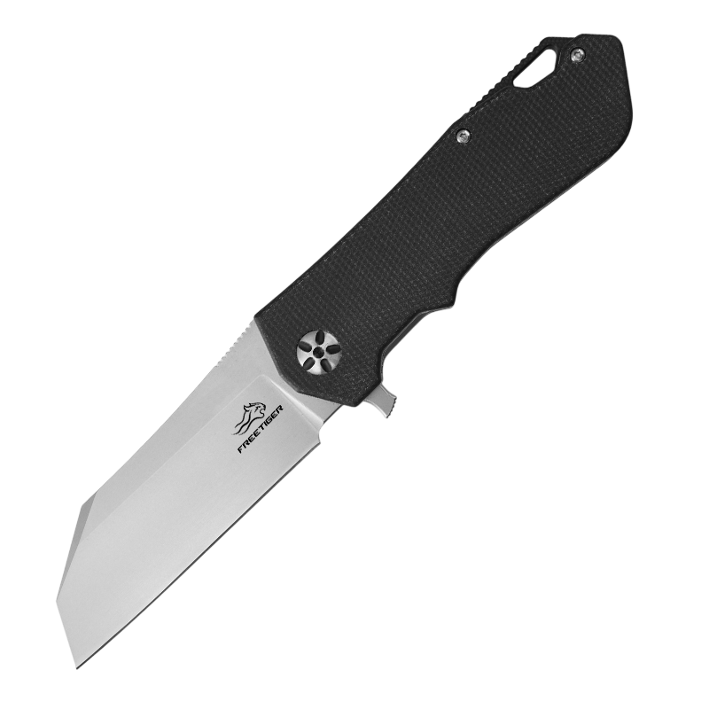 Tanto D2 Blade Folding Pocket Knife Micarta Handle Survival EDC Tool FT943