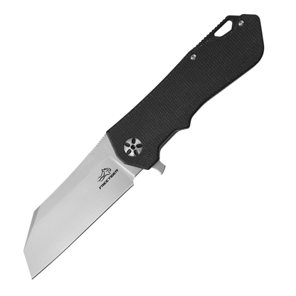 Tanto D2 Blade Folding Pocket Knife Micarta Handle Survival EDC Tool FT943