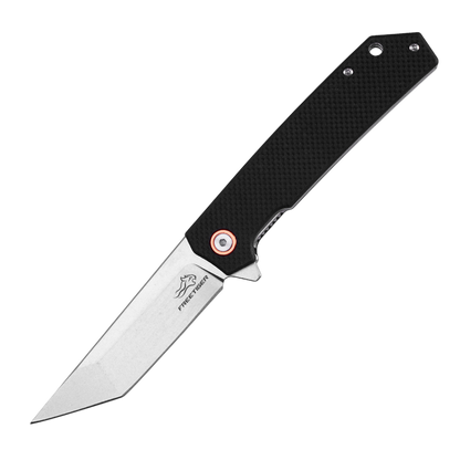Tanto Folding EDC Knife - D2 Blade G10 Handle, EDC Gadgets FT938