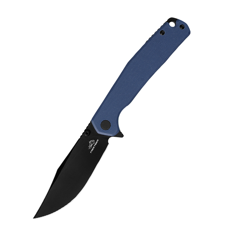 Folding Pocket Knife with 14C28N Steel Blade G10 Handle FT971