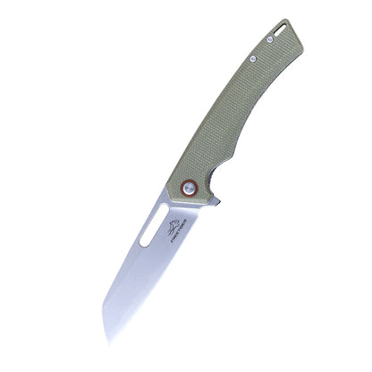 FREETIGER FT957 D2 Blade G10 Micarta Handle Liner Lock EDC Folding Pocket Knife