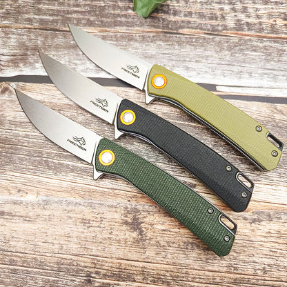 FREETIGER Pocket Folding with Clip D2 Blade Micarta Handle EDC Cool Gadgets Knives FT959