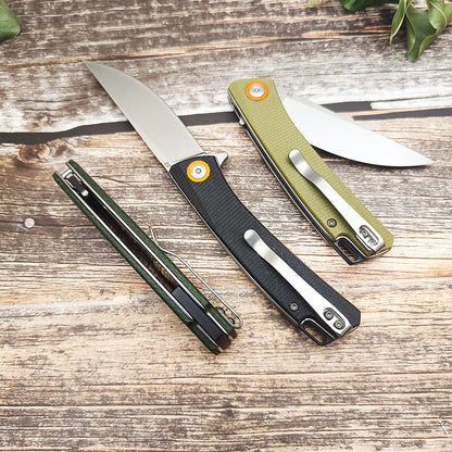 FREETIGER Pocket Folding with Clip D2 Blade Micarta Handle EDC Cool Gadgets Knives FT959