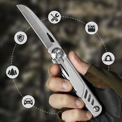 13 IN 1 Multipurpose Folding Knife EDC Multi-tools Portable Multitool Pocket Knife Camping Scissors Saw survival Gadgets