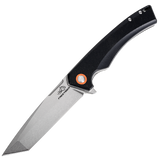BLACK HANDLE TANTO BLADE