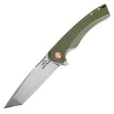 GREEN HANDLE TANTO BLADE