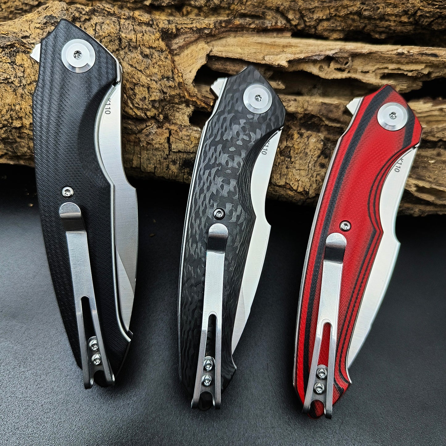 FREETIGER FT51 K110 Blade G10 / CarbonFiber Folding Pocket Knife